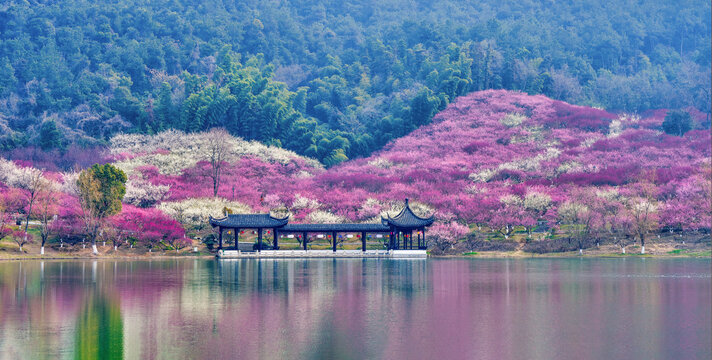 张家港香山梅岭景区