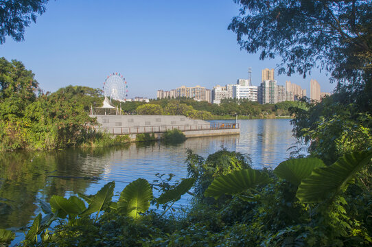 蓝溪湿地公园