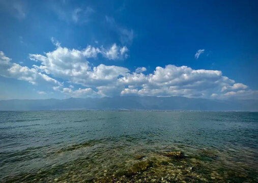 大理城市和洱海自然景观拍摄