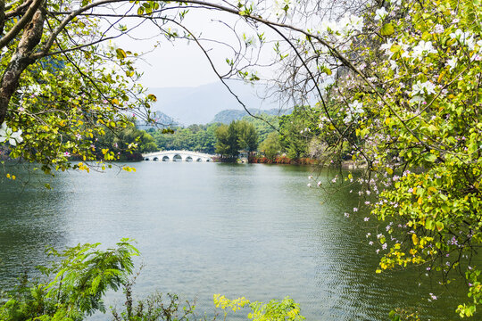 肇庆七星岩风光