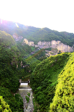 重庆黔江城市大峡谷