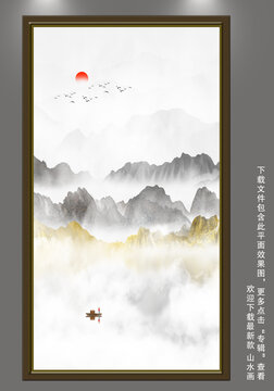 意境山水画