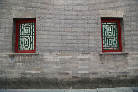 经典中式窗户