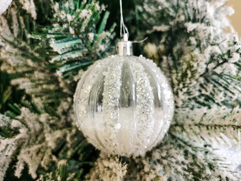 圣诞玻璃透明球