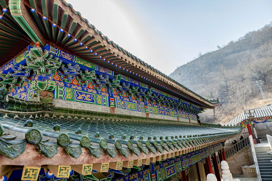 赤峰香山寺中殿大檐