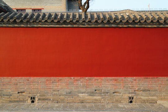 红色宫墙