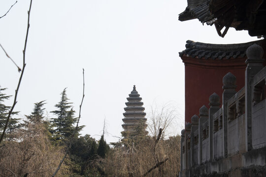 洛阳白马寺齐云塔