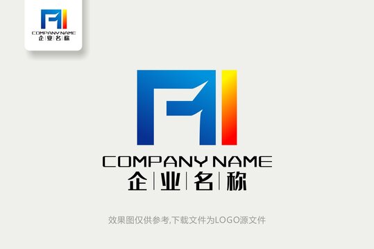 FI标志FI字母logo