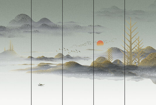 山水画