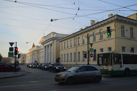 莫斯科冬季街道