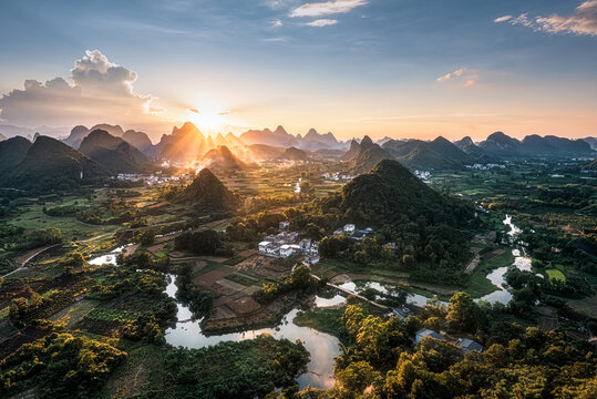 桂林翠屏五指山