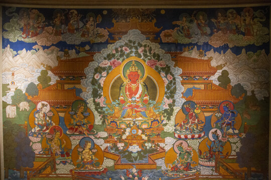 洛阳天堂明堂唐代佛教文化壁画
