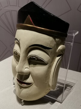 安庆博物馆民国傩戏面具