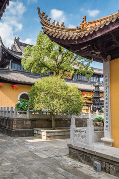 宁波溪口古建筑寺庙