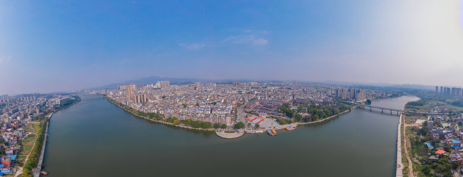 玉林市容县全景