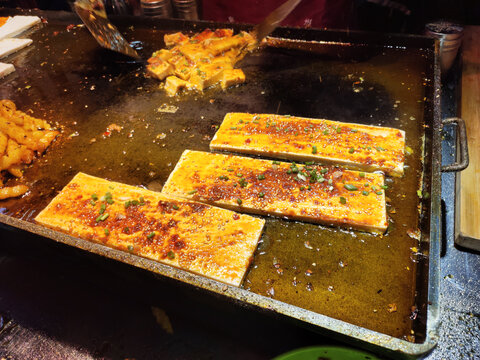 铁板豆腐