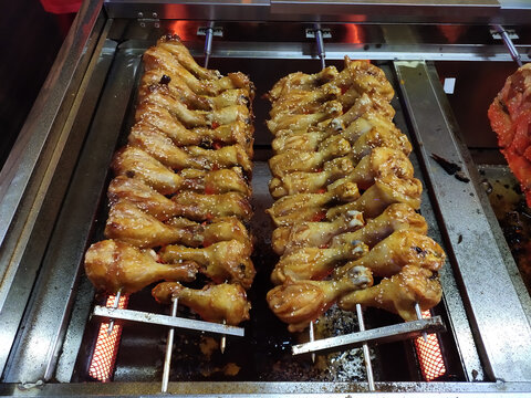 烤鸡腿