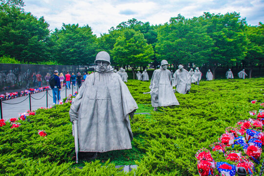 朝鲜战争老兵纪念碑