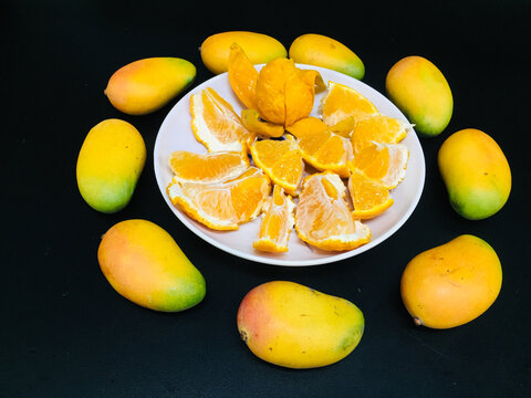 丑橘摆盘
