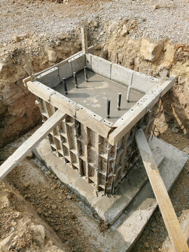 钢结构混凝土浇筑桩基础预埋件