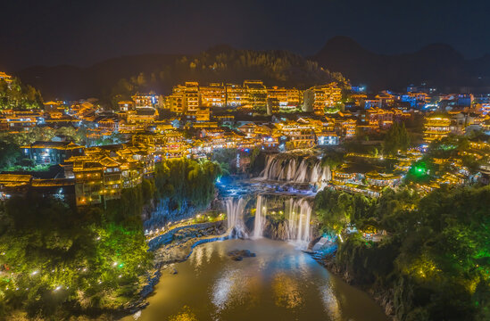 芙蓉古镇夜景