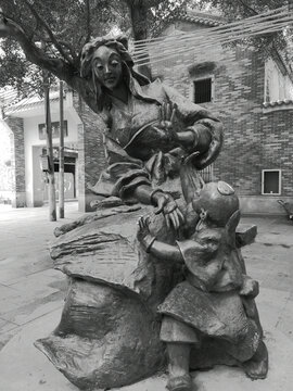 街边雕塑