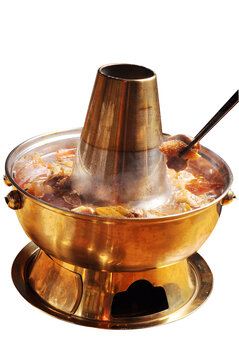 铜锅羊肉汤