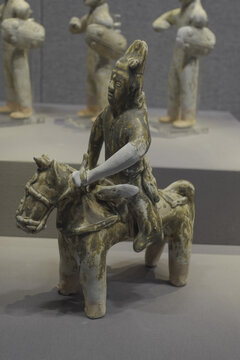 荆州博物馆陶俑
