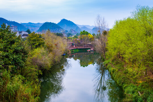 贵州乡村河流