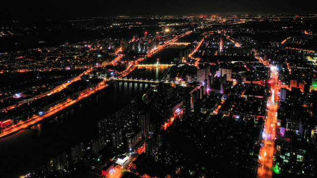 煤都夜景