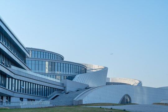 汽车广告建筑背景