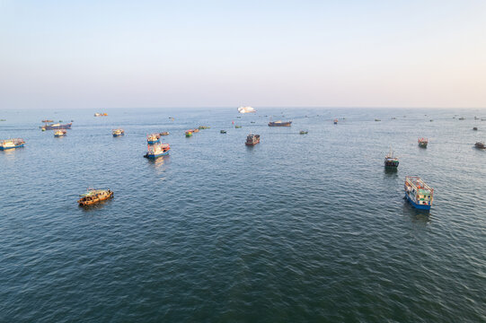 中国广西北海侨港海滩