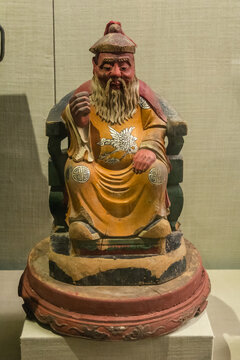 清代祖先雕塑