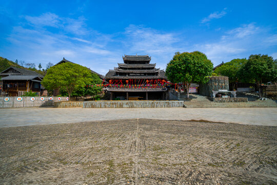 湖南通道平坦乡新农村美丽乡村