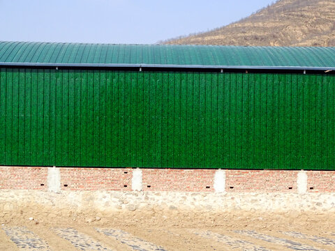 绿植彩钢棚