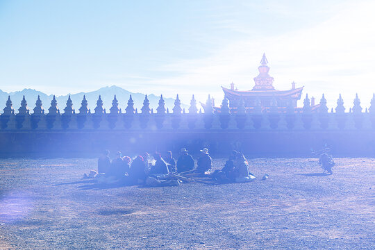 古建筑与人文风景