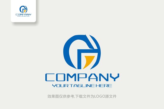 GA标志GA字母logo