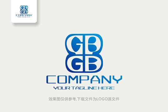 GB标志GB字母logo