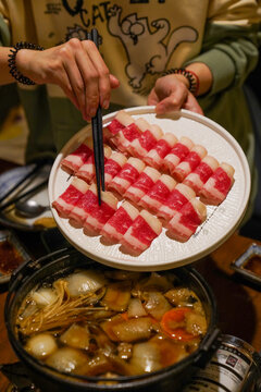 和牛寿喜锅日本料理美食
