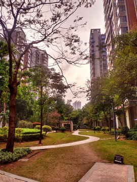 高档小区风景