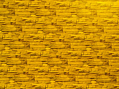 黄色墙砖