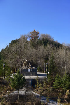 二郎山早春