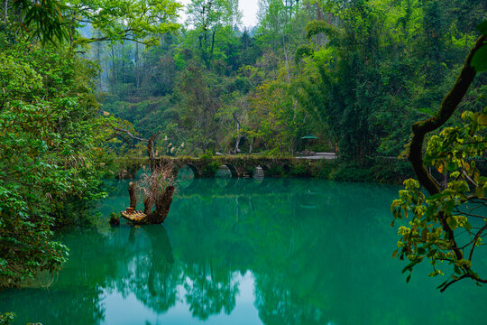 贵州荔波大小七孔景区