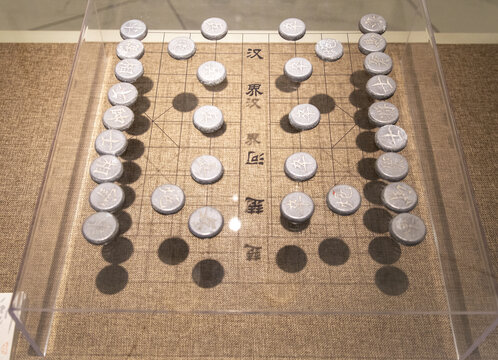 民国锡制象棋子