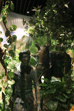 茶马古道雕塑