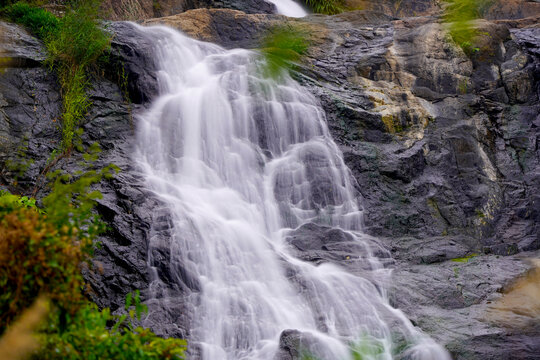 马峦山碧岭瀑布长曝光3