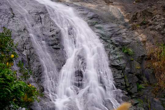 马峦山碧岭瀑布长曝光4