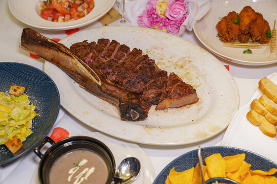 肉眼牛排西冷牛排西餐牛扒美食