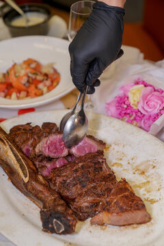 肉眼牛排西冷牛排西餐牛扒美食