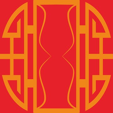 红底